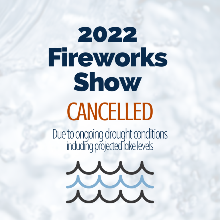 2022 Fireworks Show Cancelled Don Pedro Lake Site